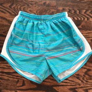 Nike Dri-Fit stripe shorts Size S